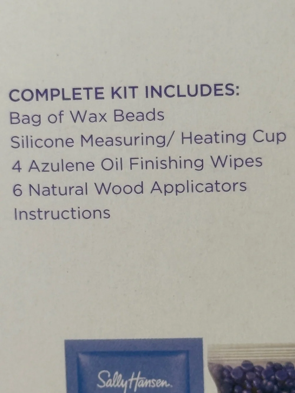 Sally Hansen Wax Kit - lot of 2 (face, bikini & other sensitive areas)